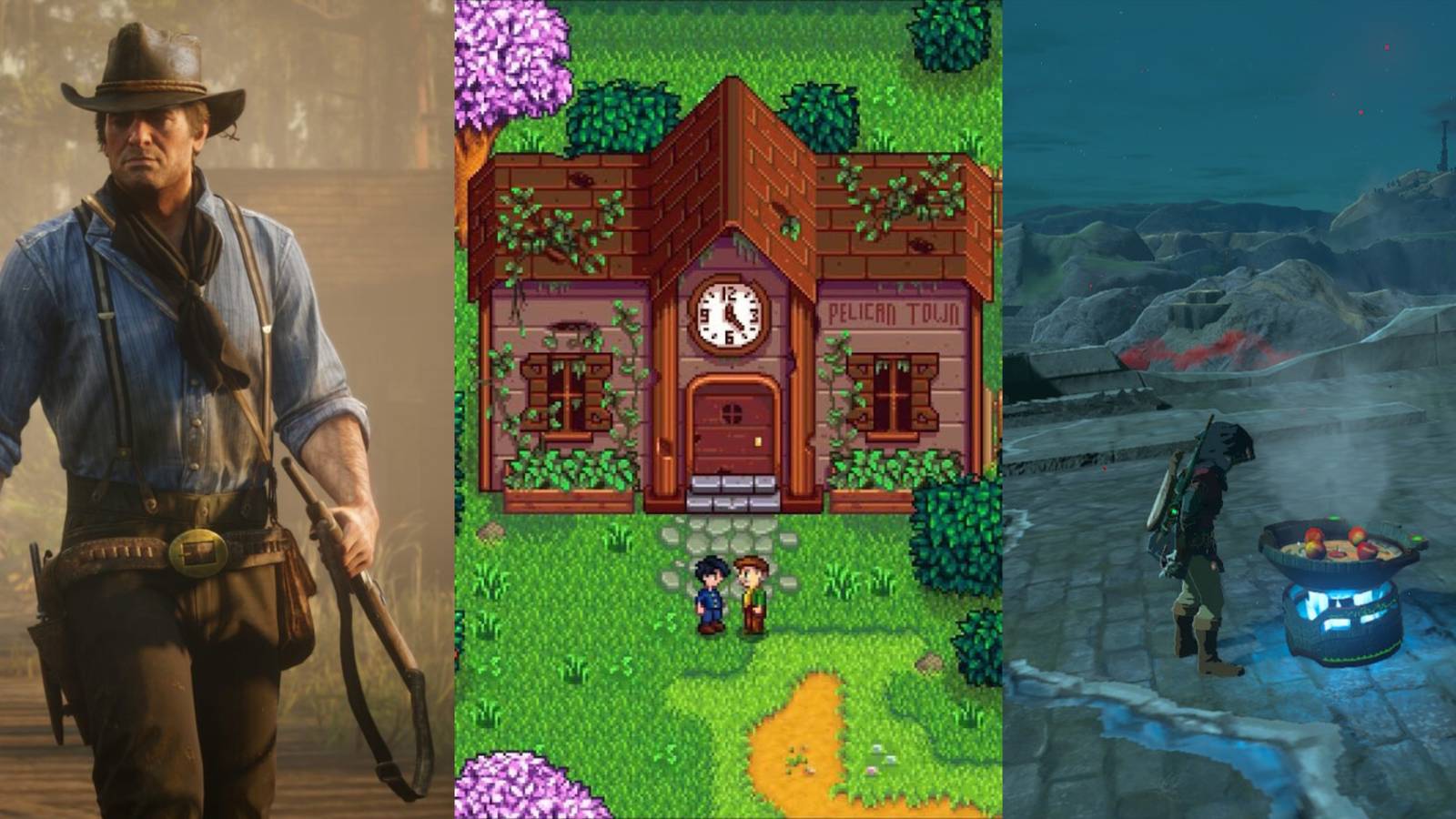 Open world games with the best cooking mechanics