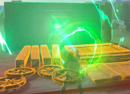 taking advantage of the ultrahand ability in-game