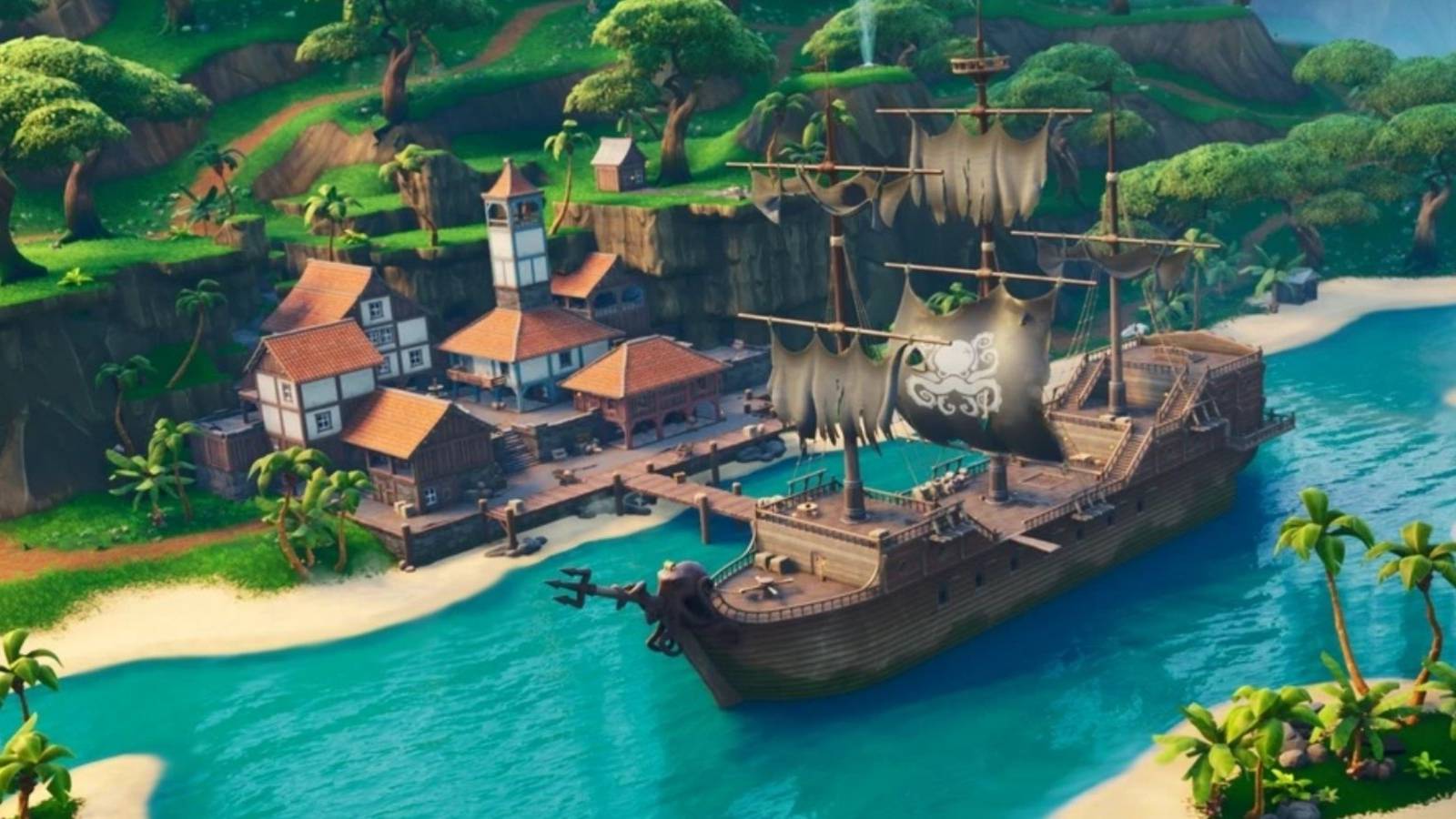 chapter 1 season 8 pirate jungle ship