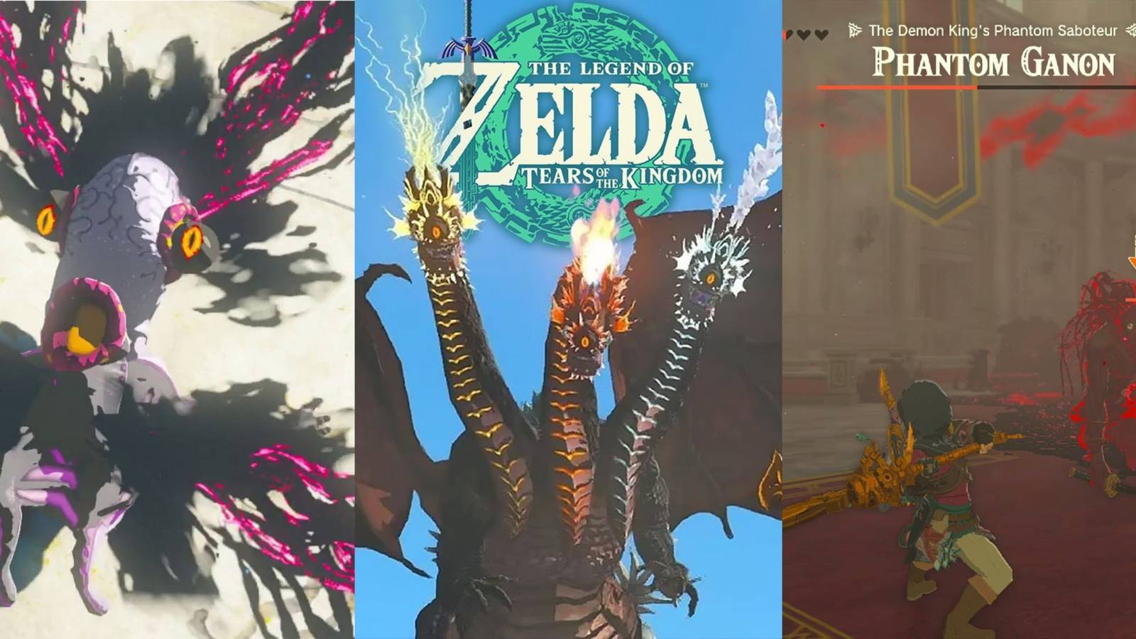 Challenging boss fights in The Legend of Zelda Tears of the Kingdom