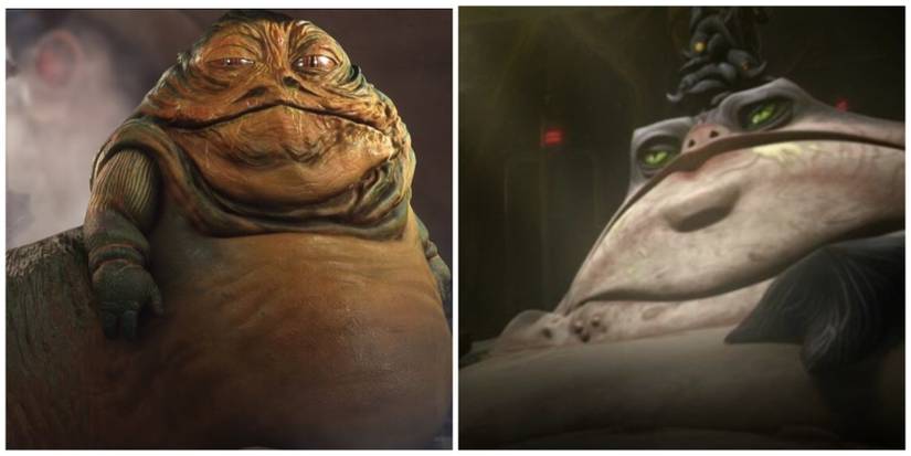 Jabba the Hutt and Mama the Hutt