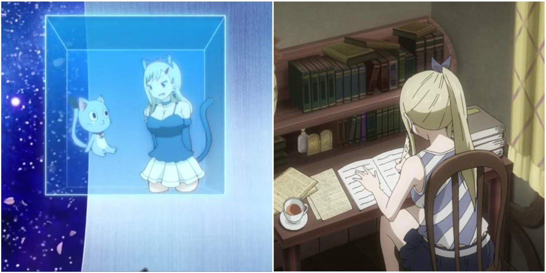 Lucy's Novel and Rebecca's B-Cube