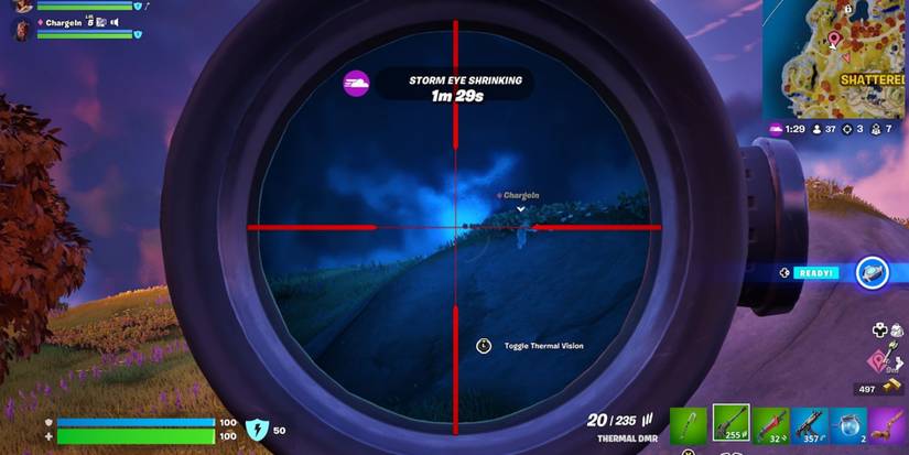 using the thermal dmr in chapter 4 season 3