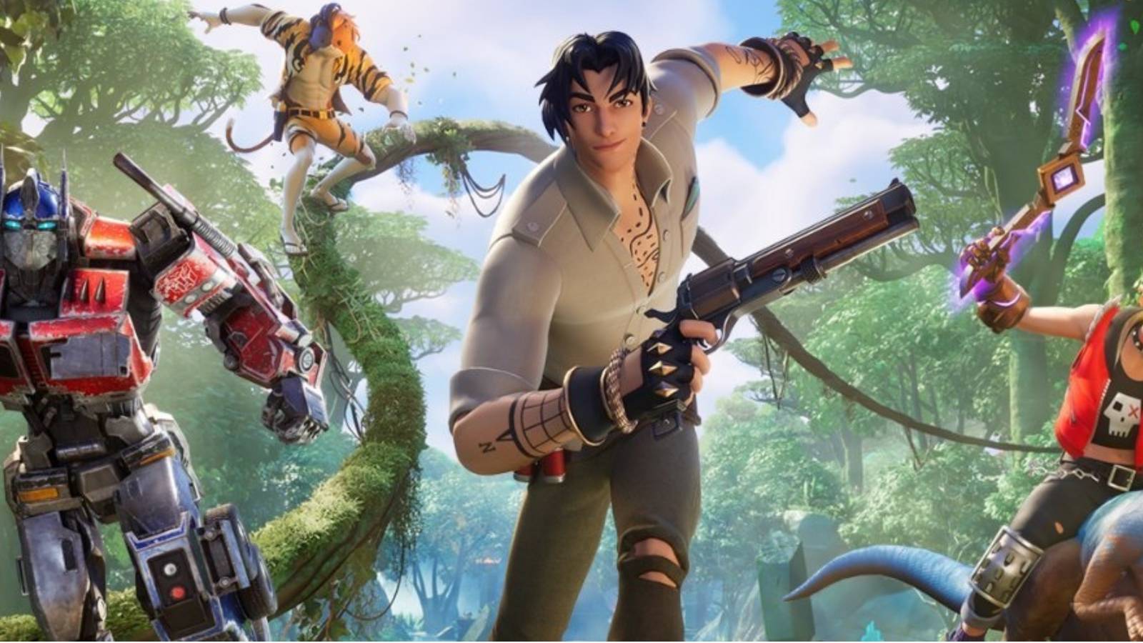 feature image of season 3 fortnite wilds