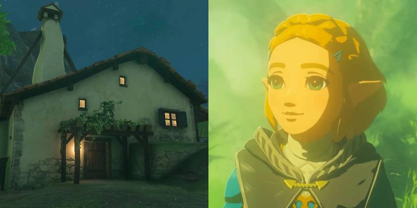 Princess Zelda's new home in Tears of the Kingdom