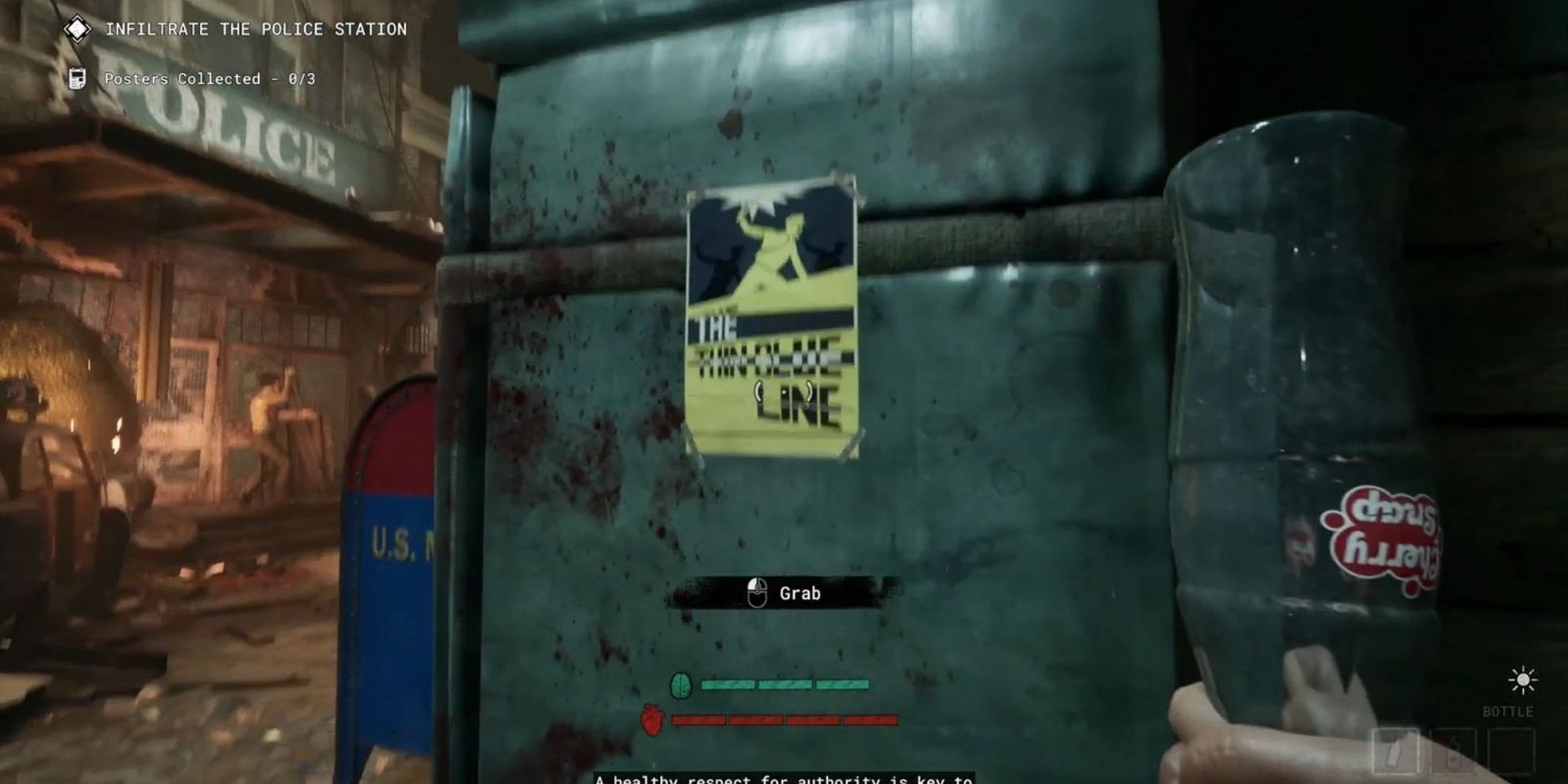 Propaganda poster collectible in The Outlast Trials