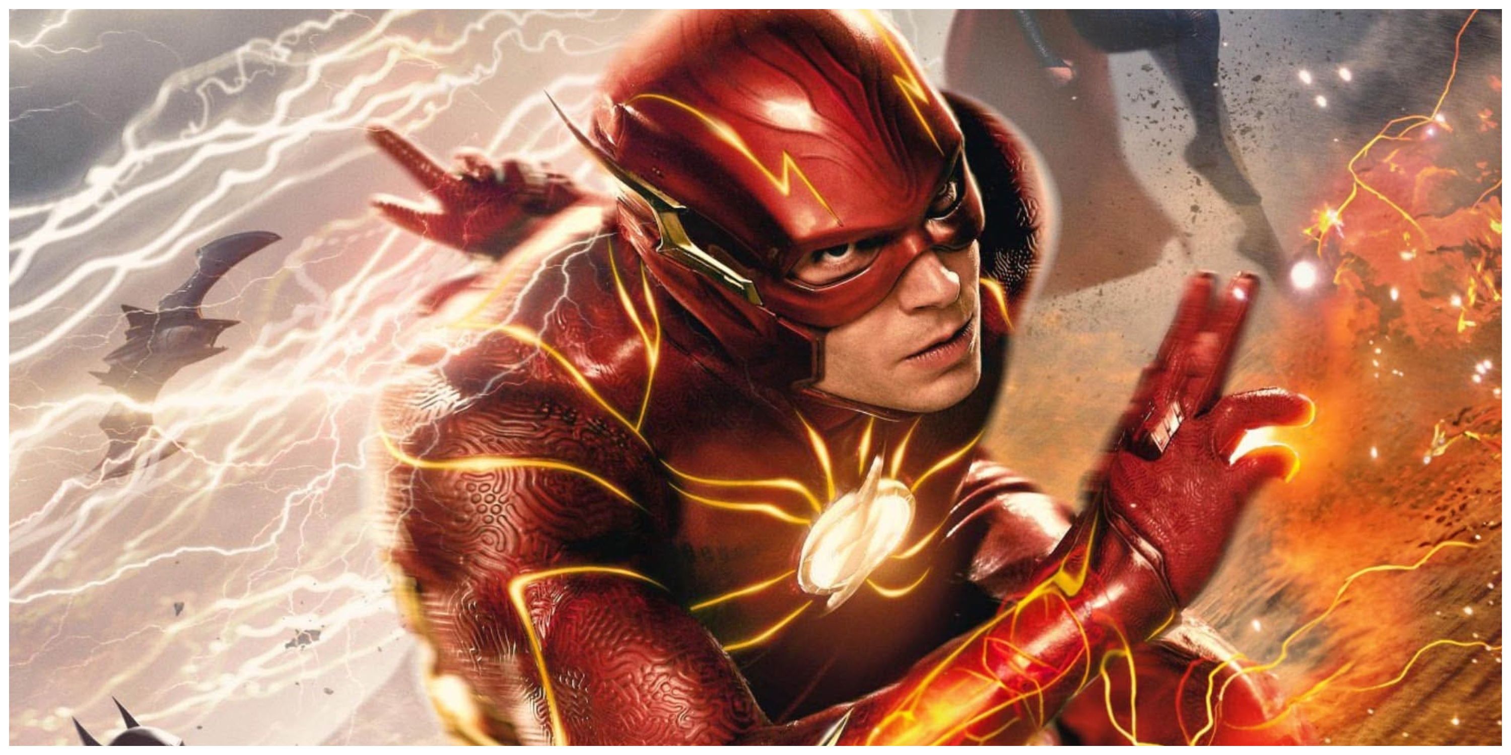 barry allen as the flash played by ezra miller