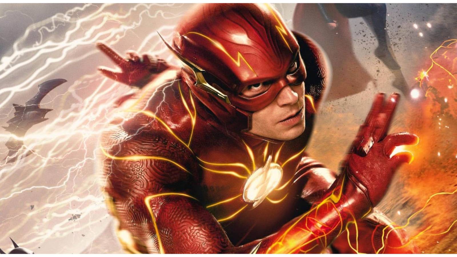 barry allen as the flash played by ezra miller
