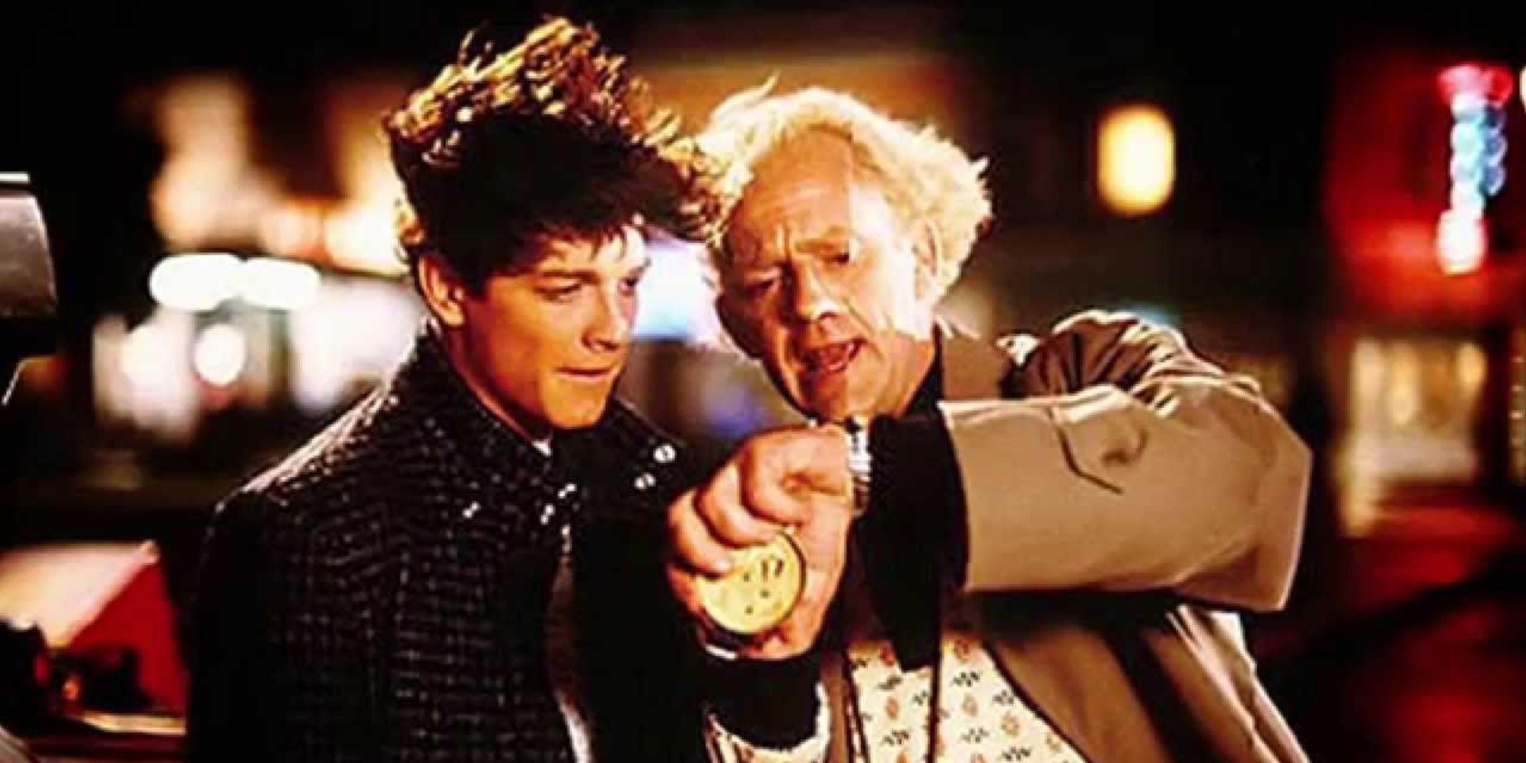 eric stoltz and christopher lloyd in back to the future