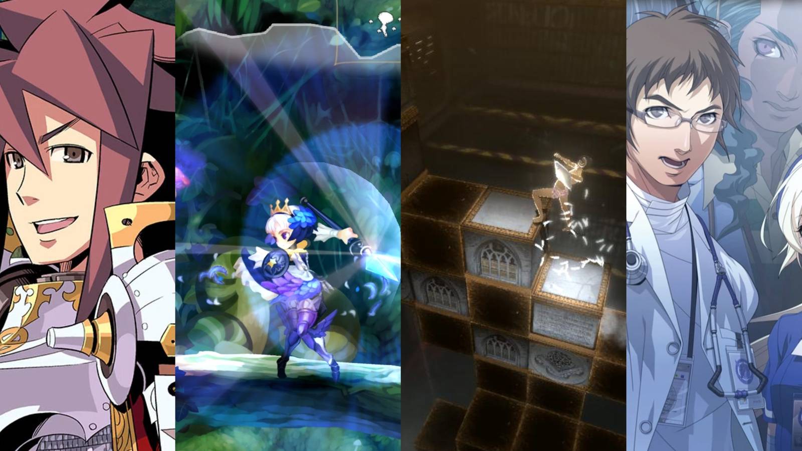 Etrian Odyssey, Odin Sphere, Catherine and Trauma Center