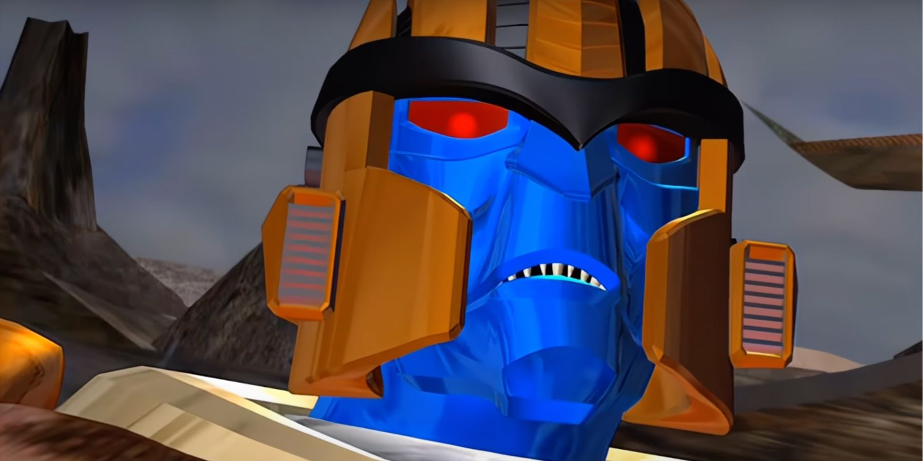 Dinobot Preparing To Fight Predacons In Beast Wars