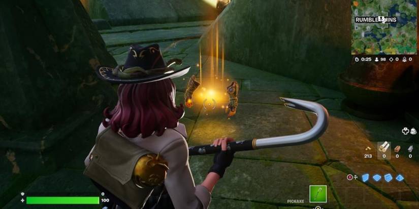 finding cloak gauntlets as floor loot