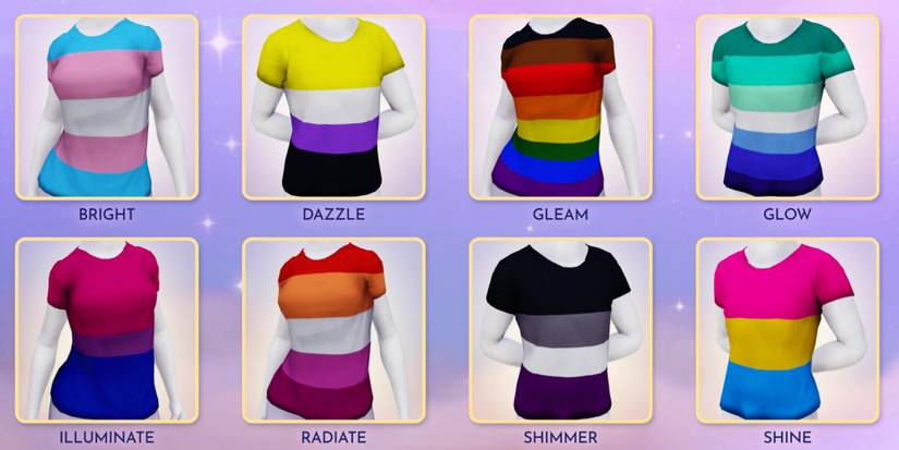 every free pride t-shirt being given away in ddlv