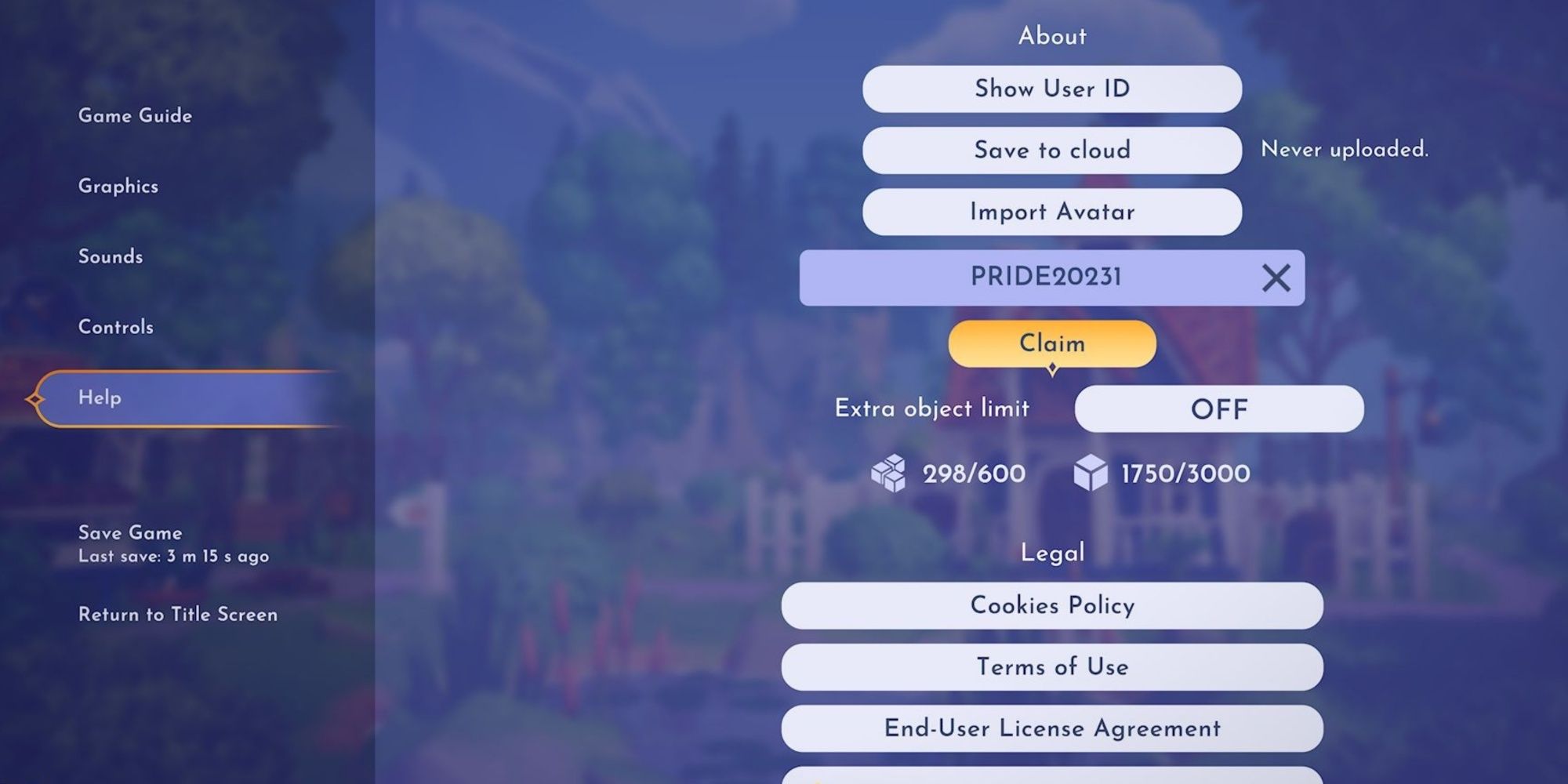 claiming promo code for pride event
