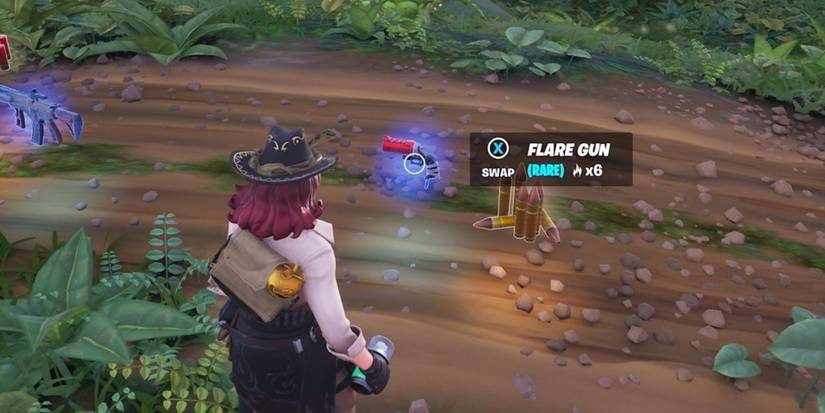 finding the flare gun as floor loot chapter 4 season 3