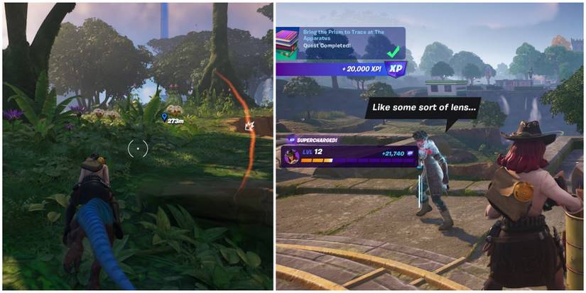 getting the prism to trace