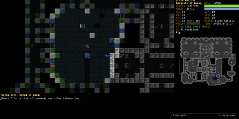 Dungeon Crawl Stone Soup Exploring a Dungeon