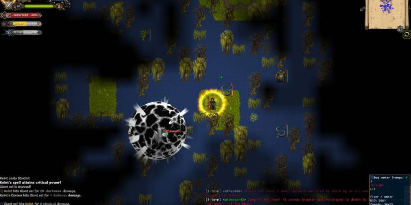 Tales of Maj'Eyal fighting snakes