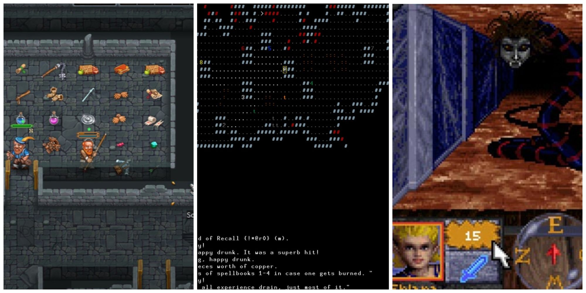 ADOM, Angband, Dungeon Hacking