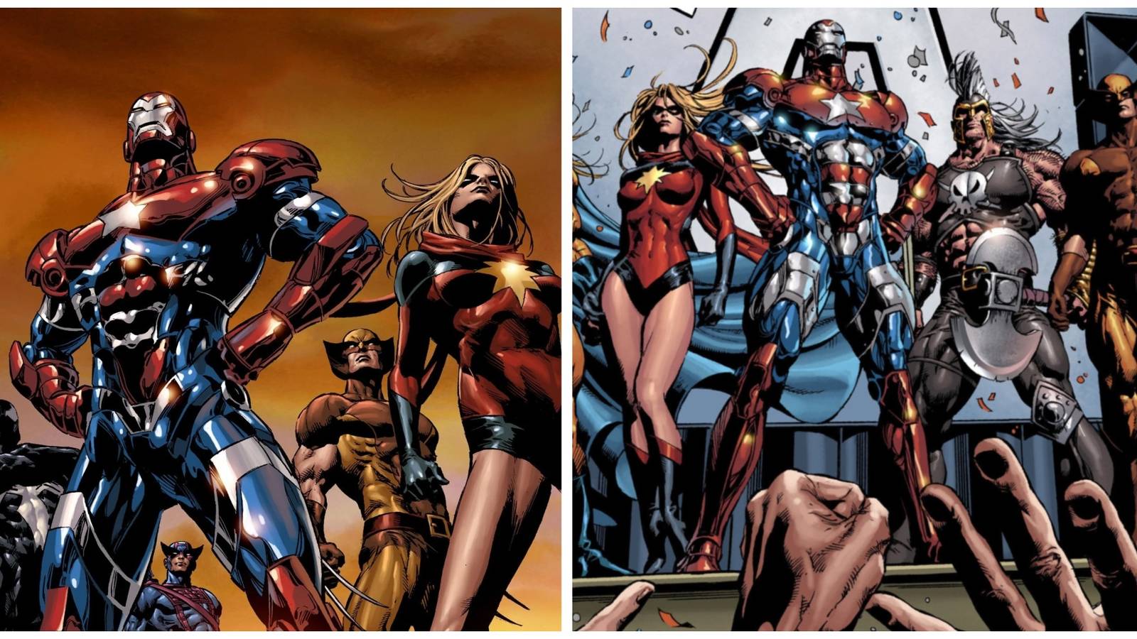 Iron Patriot. Moonstone. Daken. Venome. Skaar.
