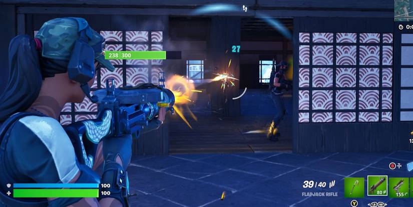 shooting with the flapjack rifle