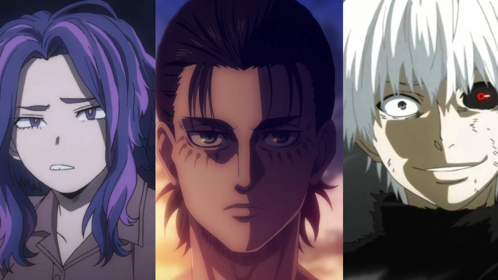 Lady Nagant, Kaneki and Eren