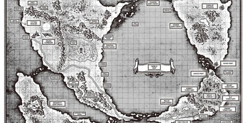 world map mushoku tensei