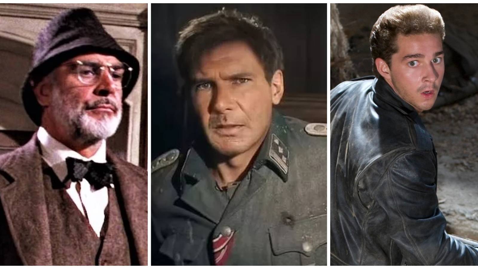 henry jones sr, de-aged harrison ford as indiana jones, mutt williams