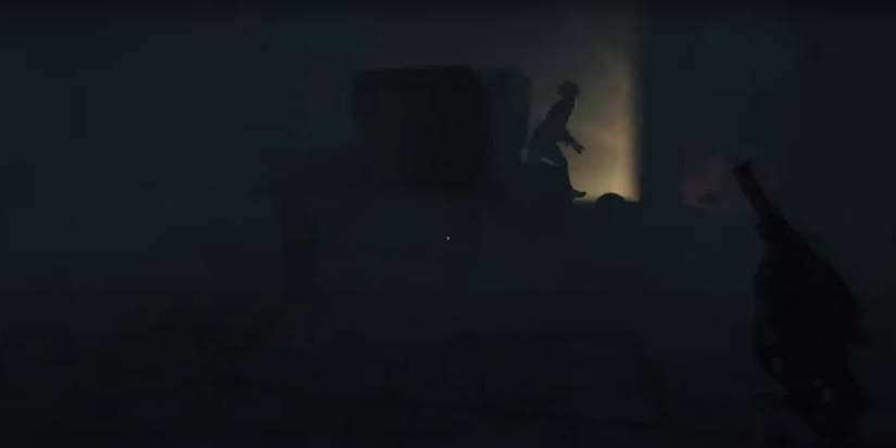 Killing the blind French soldier with a grenade