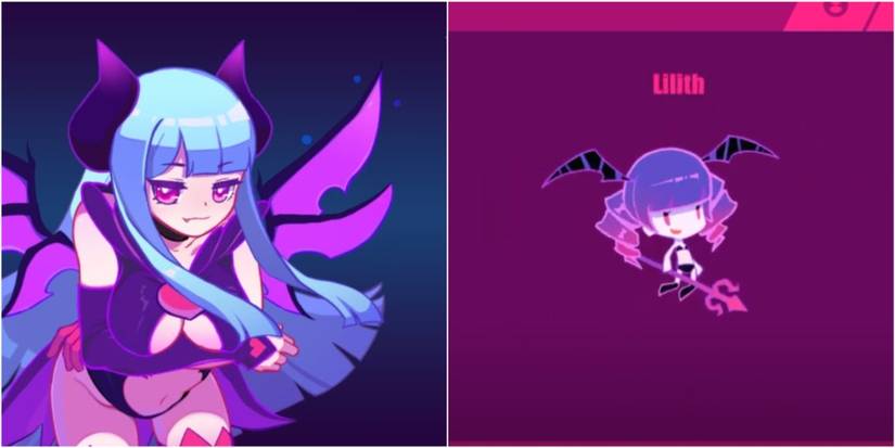 Little Devil Marija Next To Lilith In Muse Dash