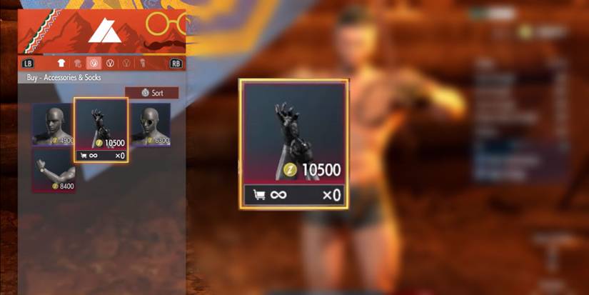 image showing the combat gloves in street fighter 6.