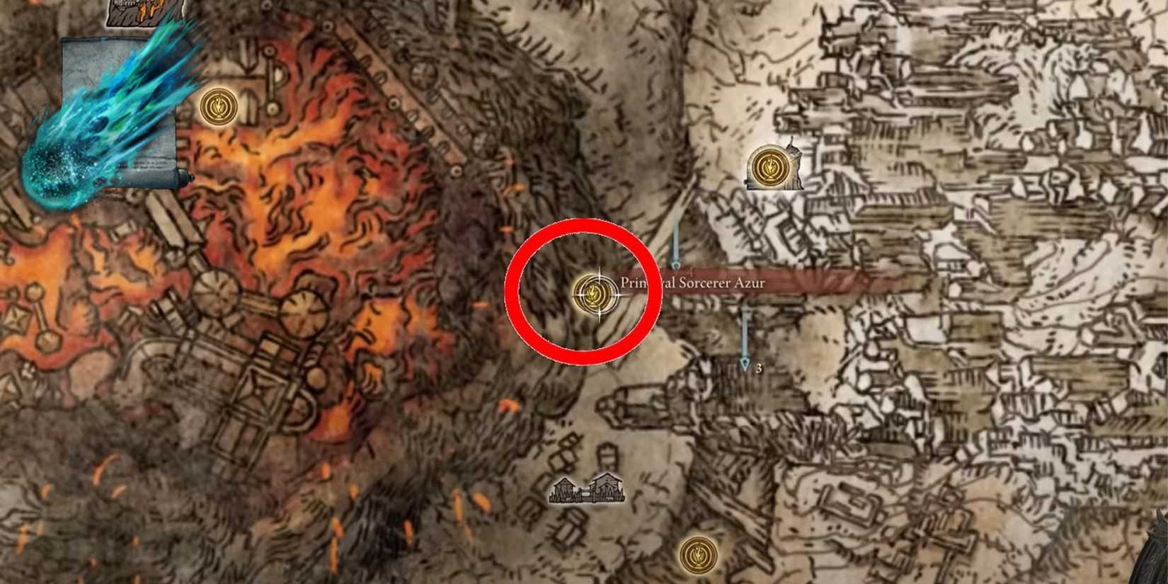 comet azur location in elden ring