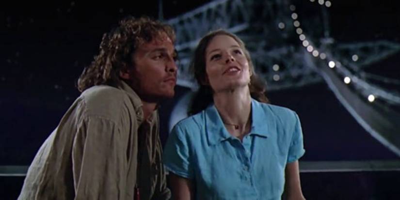 Matthew Mcconaughe as Joss and Jodie Foster as Ellie in Contact