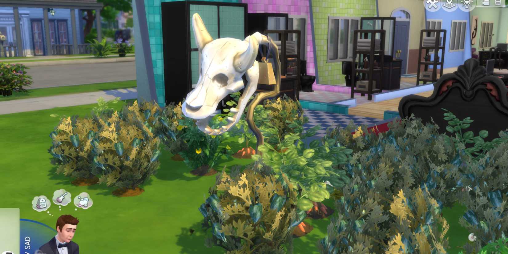 A dead Cowplant in The Sims 4