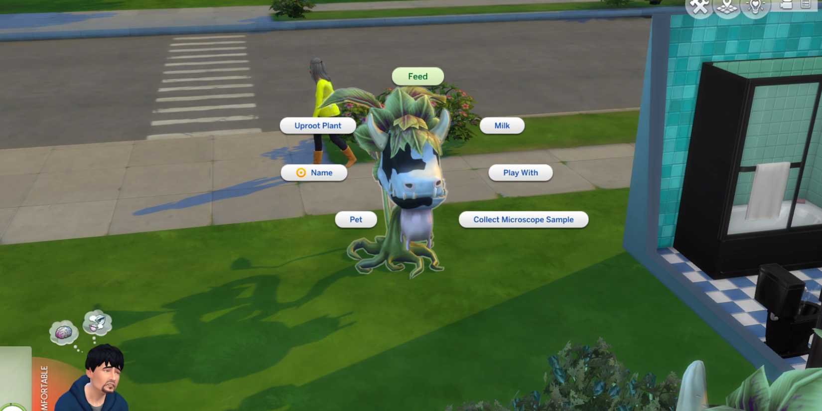 A Cowplant in The Sims 4