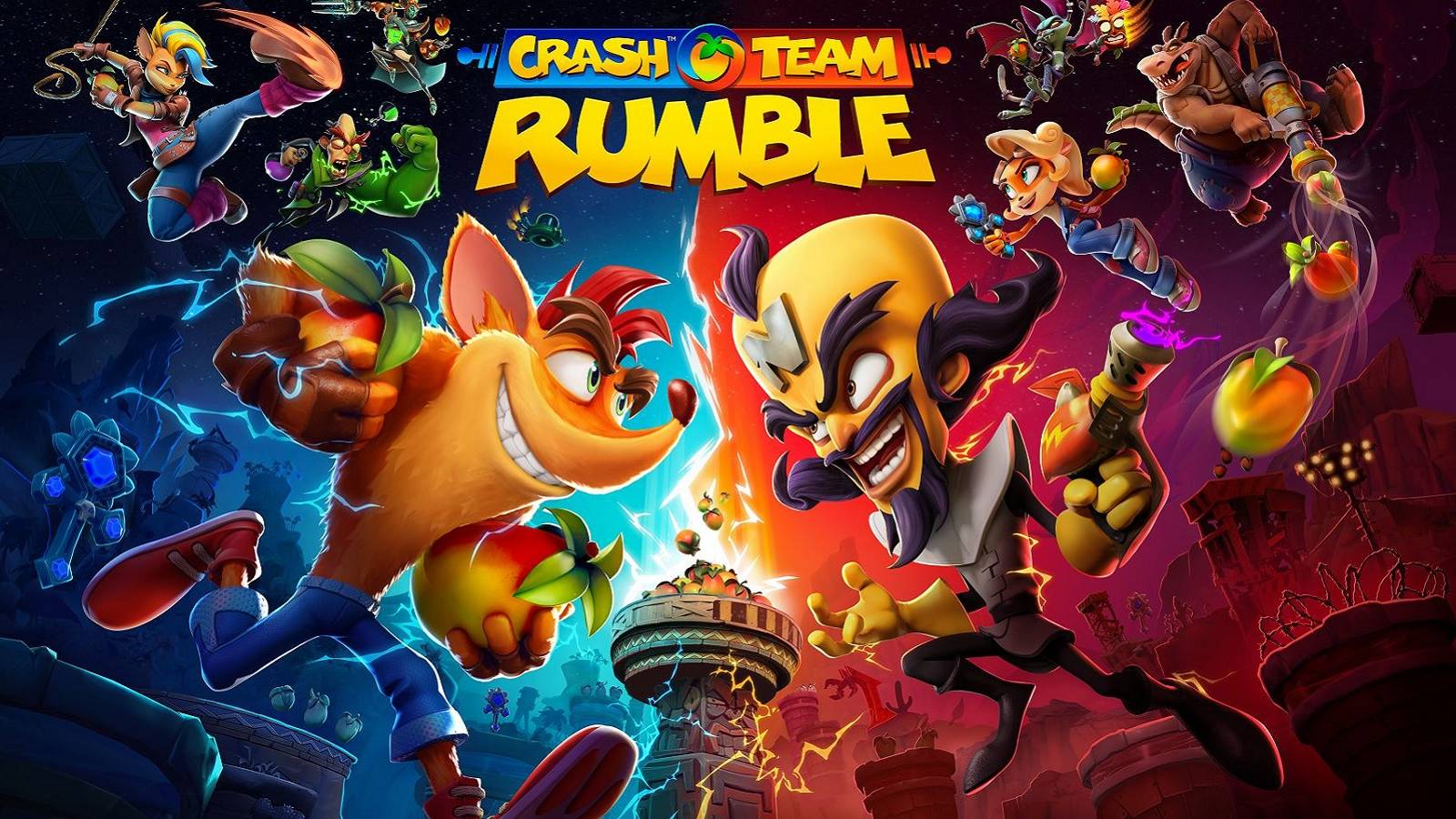 crash team rumble key art