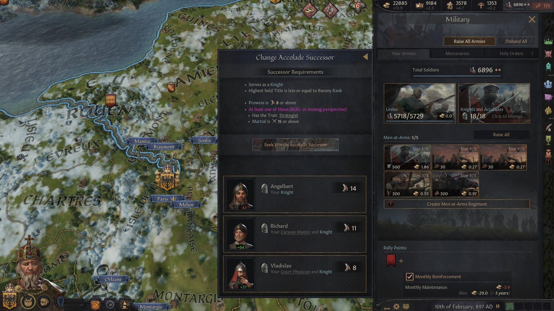 Crusader Kings 3 Accolades Successors