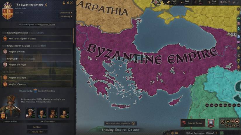 Crusader Kings 3 Domain Empire