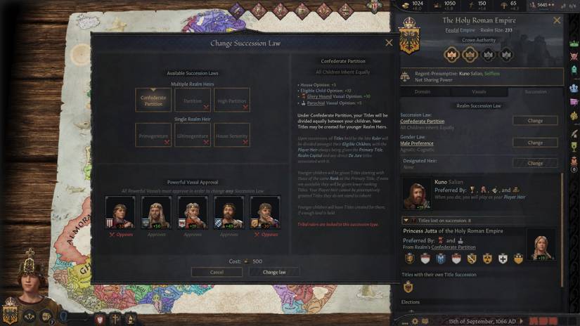 Crusader Kings 3 Heir Partition