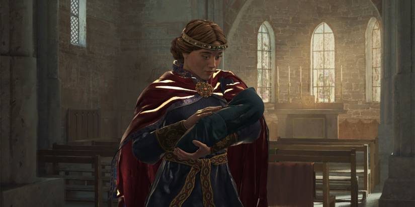 Crusader Kings 3 Mother Holding Child