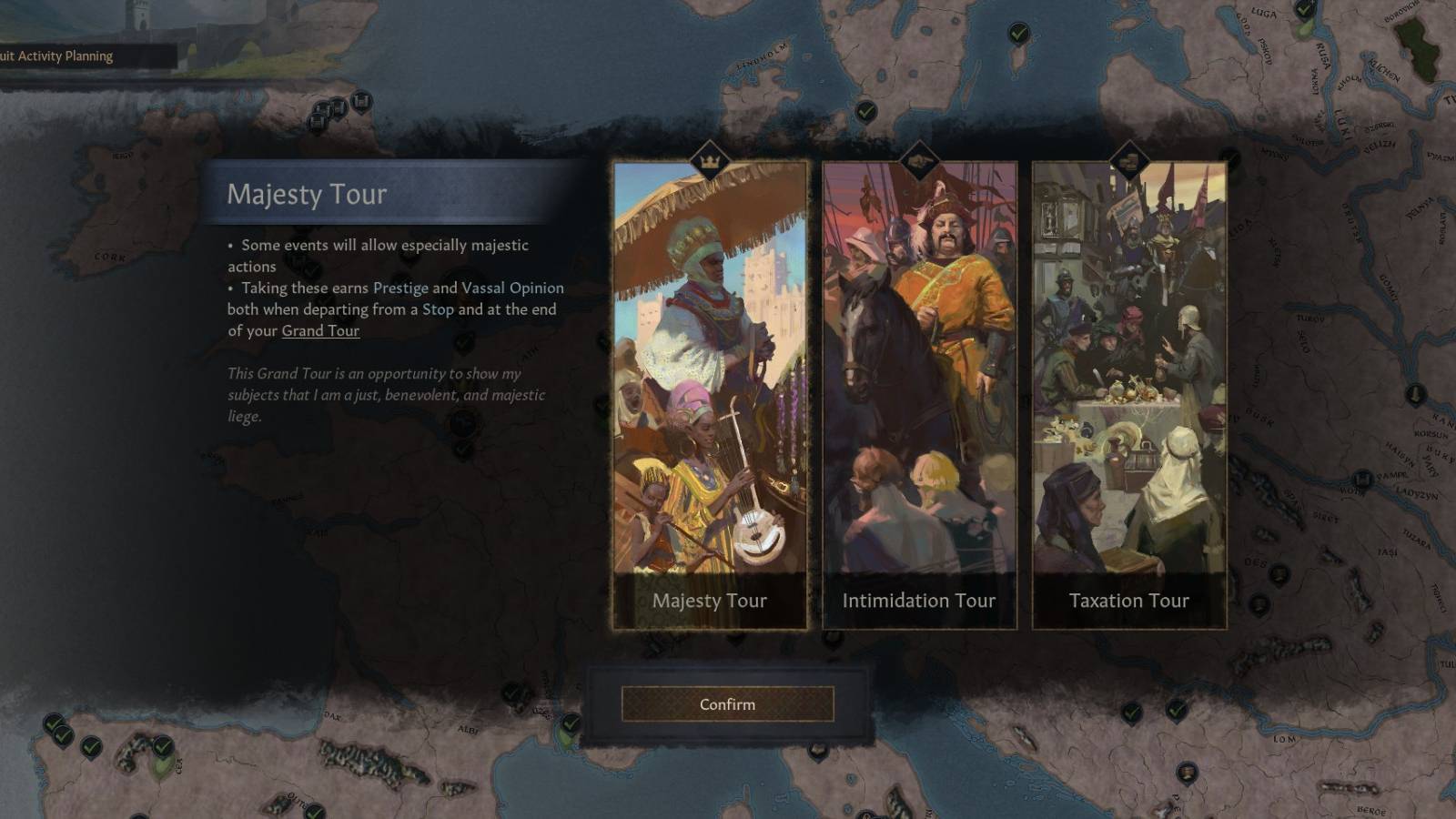 Crusader Kings 3 Tour