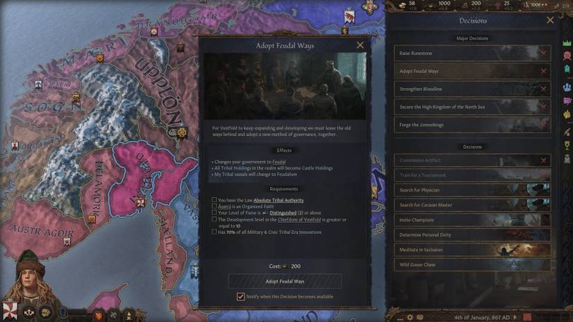 Crusader Kings 3 Tribal Decision
