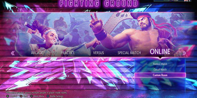 custom-room street fighter 6