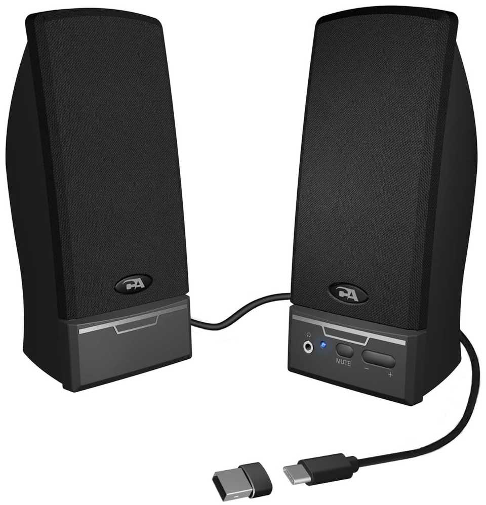 Cyber Acoustics CA-2014 USB Speakers