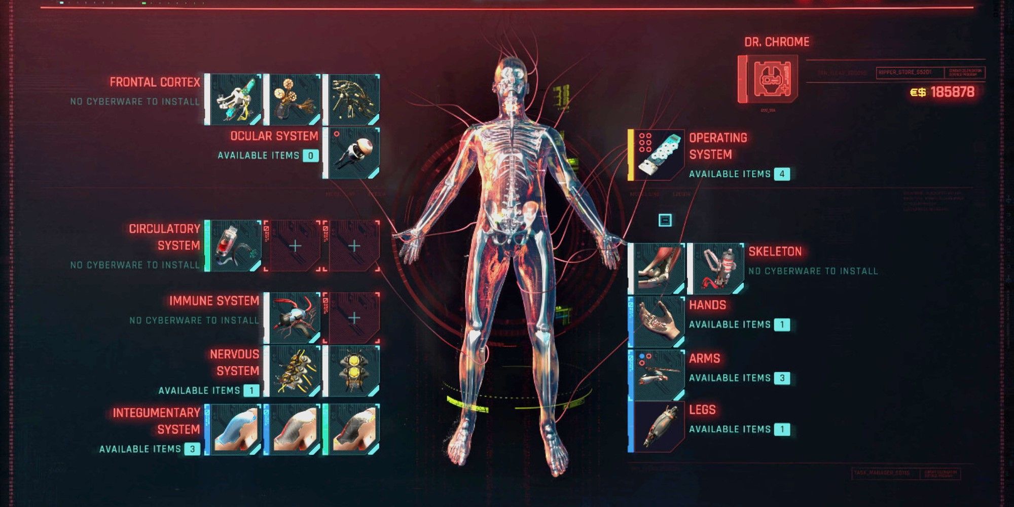 Cyberpunk 2077 Cyberware