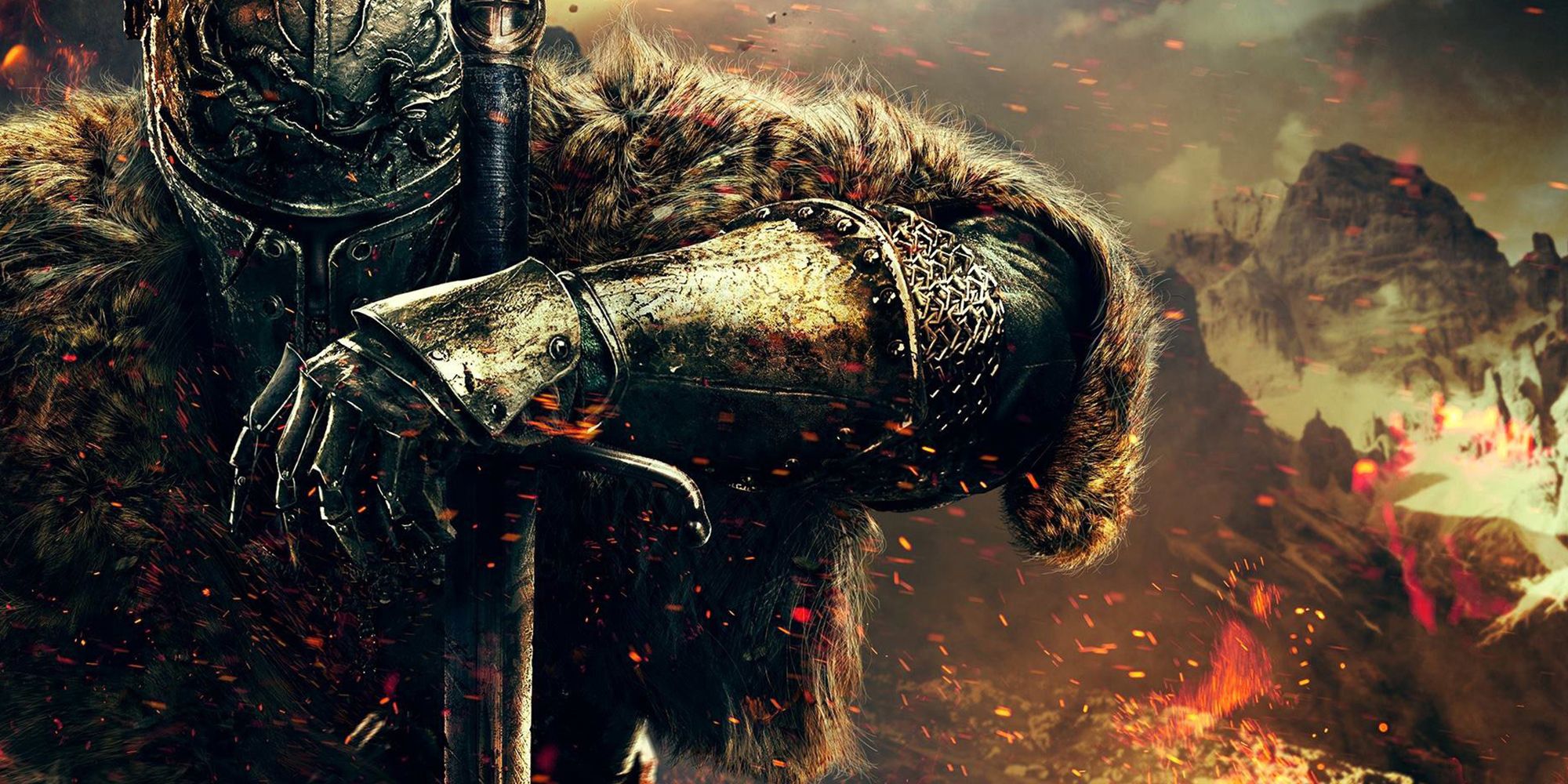 Dark Souls 2 Promotional Art Showing Player Character