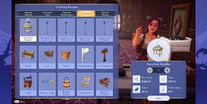 A Magical Moment quest for The Fairy Godmother in Disney Dreamlight Valley.