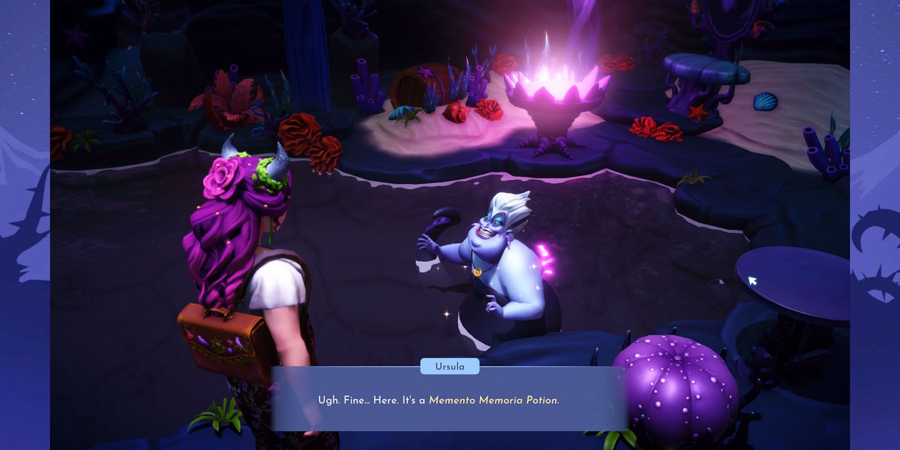 A Magical Moment quest for The Fairy Godmother in Disney Dreamlight Valley.