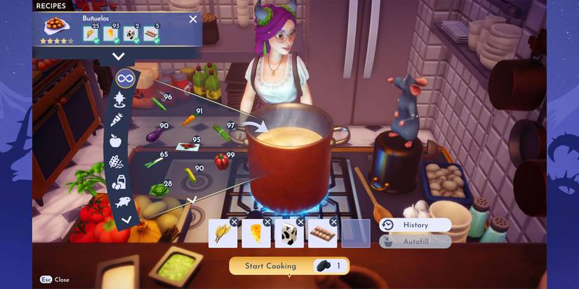 A Taste of Home quest in Disney Dreamlight Valley.