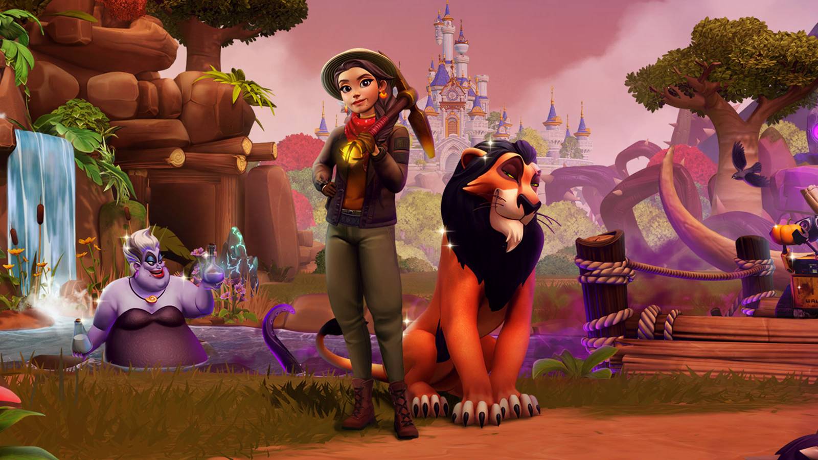 Making of a Monarch in Disney Dreamlight Valley.